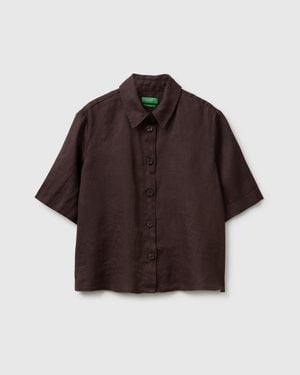 Benetton Benetton, Short Shirt - Black