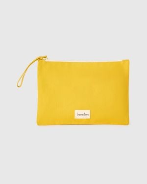 Benetton Benetton, Funda Amarilla Para Tableta, Talla, Amarillo, Mujer - Negro