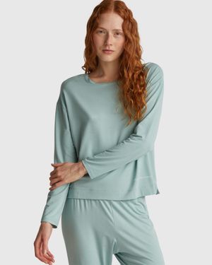 Benetton Benetton, Long Sleeve T-Shirt - Green