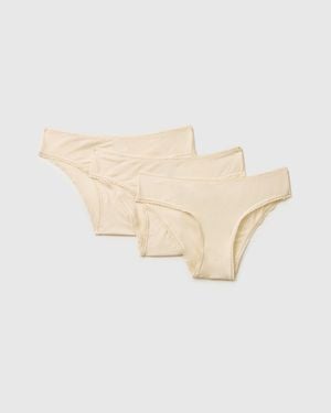 Benetton Benetton, Three Briefs - Black