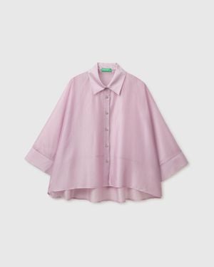 Benetton Benetton, Flowing Shirt - Black