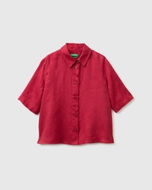 Benetton Benetton, Short Shirt - Red