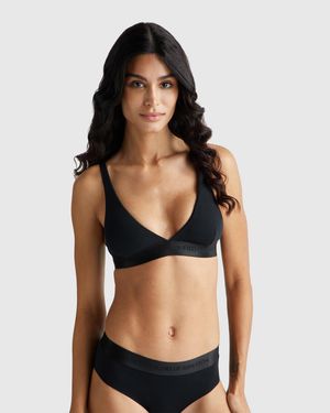Benetton Benetton, Triangle Bra - Black
