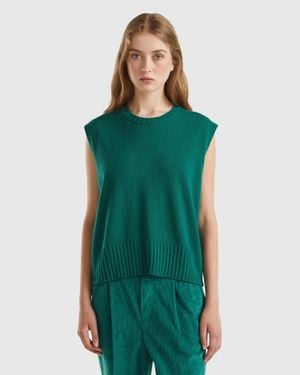 Benetton Benetton, Vest - Green