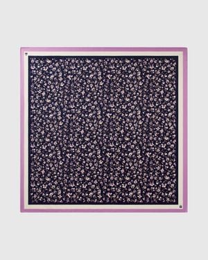 Benetton Benetton, Patterned Foulard - Black