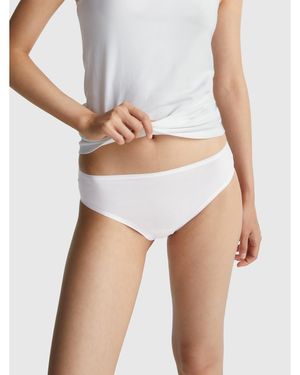 Benetton Benetton, Stretch Cotton Underwear - Black