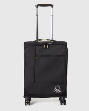Benetton Benetton, Trolley Piccolo Semirigido, Taglia, Nero, Donna