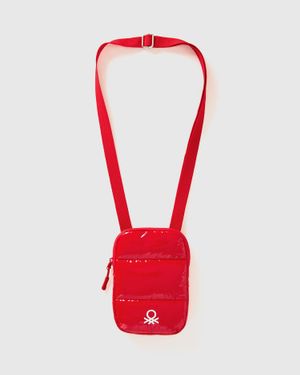 Benetton Benetton, Cell Phone Case With Logo - Red