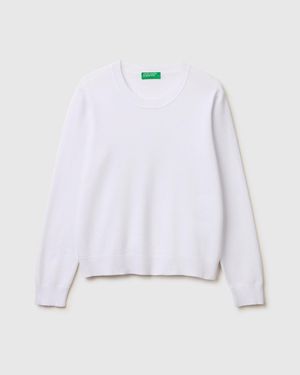 Benetton Benetton, Jumper - White