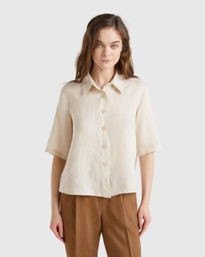 Benetton Benetton, Short Shirt - Black