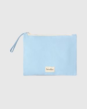 Benetton Benetton, Funda Azul Para Tableta, Talla, Azul Claro, Mujer - Negro