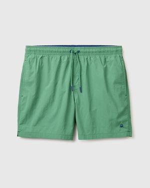 Benetton Benetton, Boxer Mare Con Coulisse, Taglia, Verde, Uomo