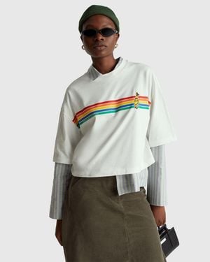 Benetton Benetton, T-Shirt With Stranger Things Print - Black
