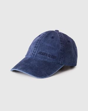 Benetton Benetton, Faded Cotton Baseball Hat - Blue