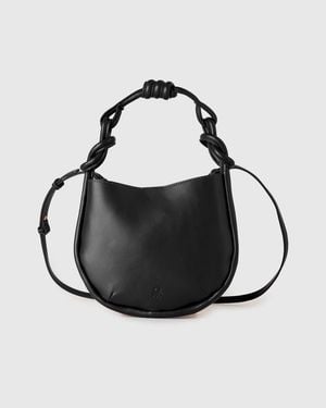 Benetton Benetton, Mini Hobo Bag - Black