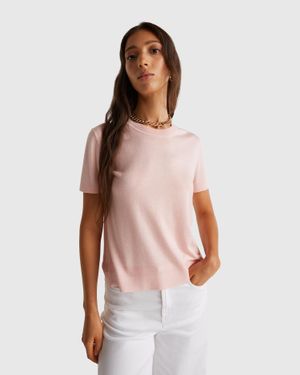 Benetton Benetton, Short Sleeve Top - Black
