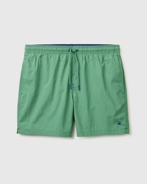 Benetton Benetton, Badehose Mit Kordelzug, Größe, Grün, Herren