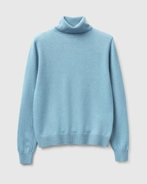 Benetton Benetton, Turtleneck - Blue