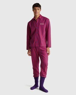 Benetton Benetton, Stranger Things Striped Pyjamas - Red