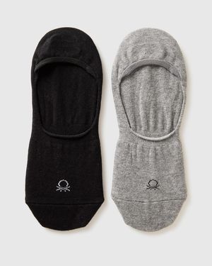 Benetton Benetton, Zwei Geisterpaare, Größe, Bunt, Damen - Schwarz