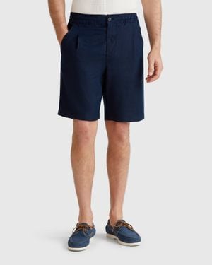 Benetton Benetton, Bermuda Con Coulisse - Nero
