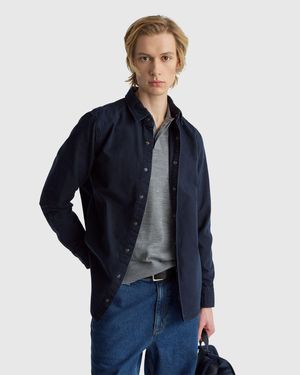 Benetton Benetton, Slim Fit Shirt - Blue