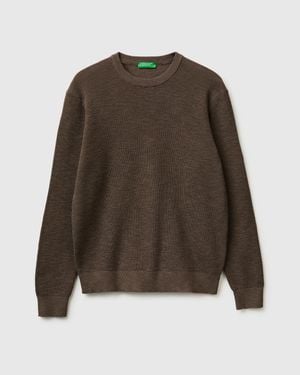 Benetton Benetton, Crew Neck Jumper - Green