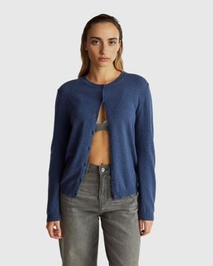 Benetton Benetton, Cardigan - Blu
