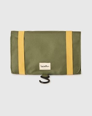 Benetton Benetton, Travel Set Verde Militare, Taglia, Verde Militare, Donna - Bianco