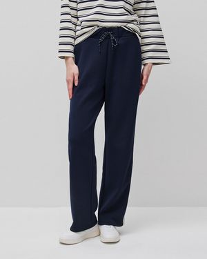 Benetton Benetton, Trousers With Striped Side Bands - Black