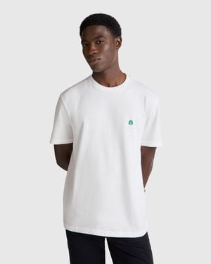 Benetton Benetton, Basic Cotton T-Shirt - Black
