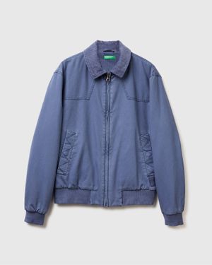 Benetton Benetton, Giubbino Imbottito - Blu