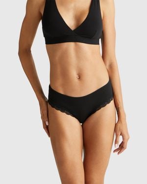 Benetton Benetton, Brazilian Underwear - Black