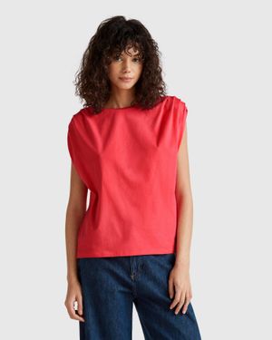 Benetton Benetton, Straight Tank Top - Red