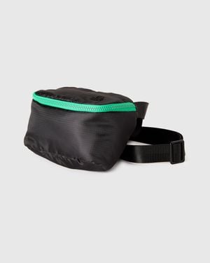 Benetton Benetton, Nylon Bum Bag - Black