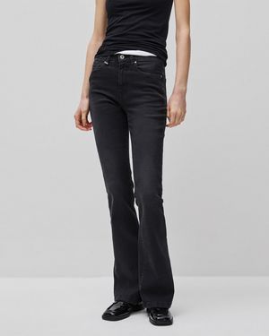 Benetton Benetton, Stretch Flare Fit Jeans - Black
