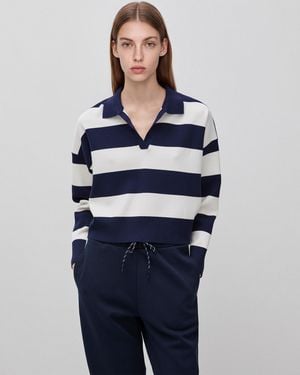 Benetton Benetton, Striped Polo Shirt - Black