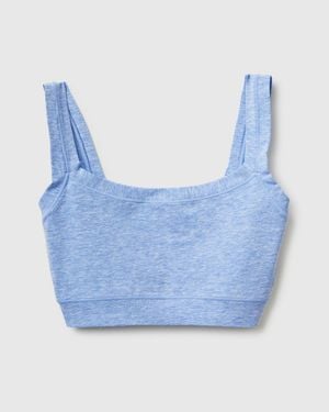 Benetton Benetton, Super Stretch Cotton Brassiere - Blue