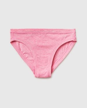 Benetton Benetton, Low-Waisted Briefs - Black