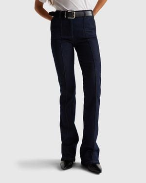 Benetton Benetton, Flare Fit Jeans - Black
