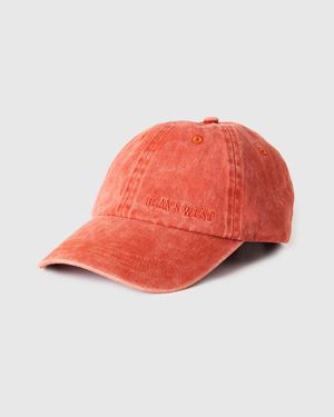 Benetton Benetton, Faded Cotton Baseball Hat - Red