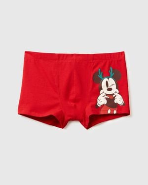 Benetton Benetton, Mickey Mouse Disney Boxers - Red