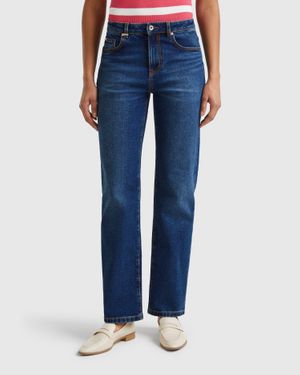 Benetton Benetton, Straight Leg Jeans - Black