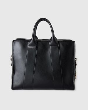 Benetton Benetton, Sac Cabas Maxi, Taille, Noir, Femme