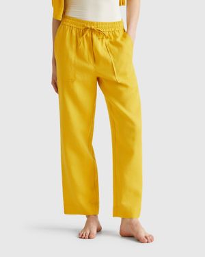 Benetton Benetton, Pantaloni - Giallo