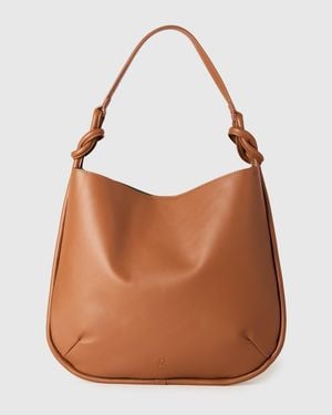 Benetton Benetton, Maxi Hobo Bag - Black