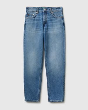 Benetton Benetton, Mom-Fit Jeans - Blue