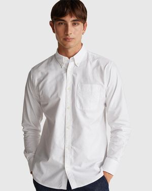 Benetton Benetton, Regular Fit Button-Down Shirt - White