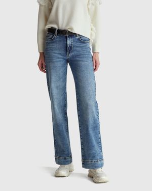 Benetton Benetton, Flared Jeans - Blue