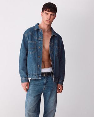 Benetton Benetton, Vintage Denim Jacket - Black